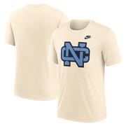 UNC Nike Legacy Primary Logo Triblend Tee